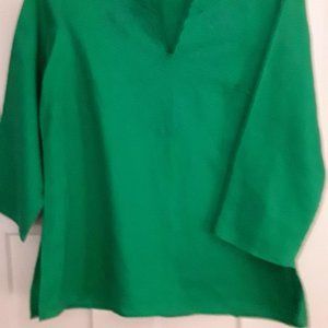 Classic Look Linen Tunic top